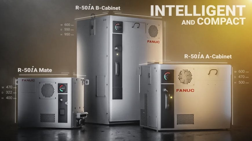 FANUC’S NEW R-50IA ROBOT CONTROLLER PROVIDES POWERFUL PERFORMANCE